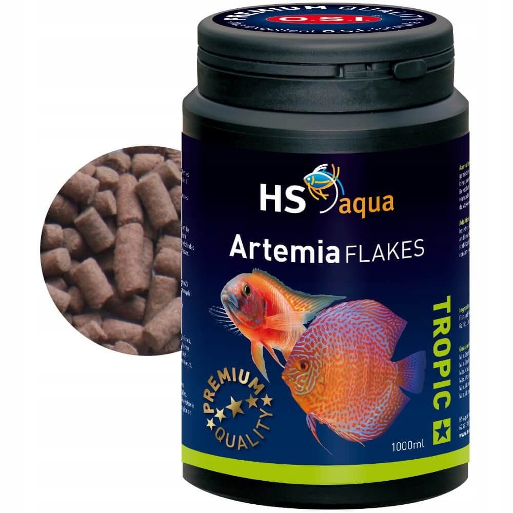 Levně Osi Hs Aqua Artemia Pellets 1000ML 625g Krmivo Pro Ryby O.s.i.