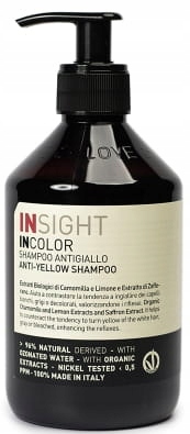 

Insight Anti-yellow Szampon Do Włosów Blond 400ML