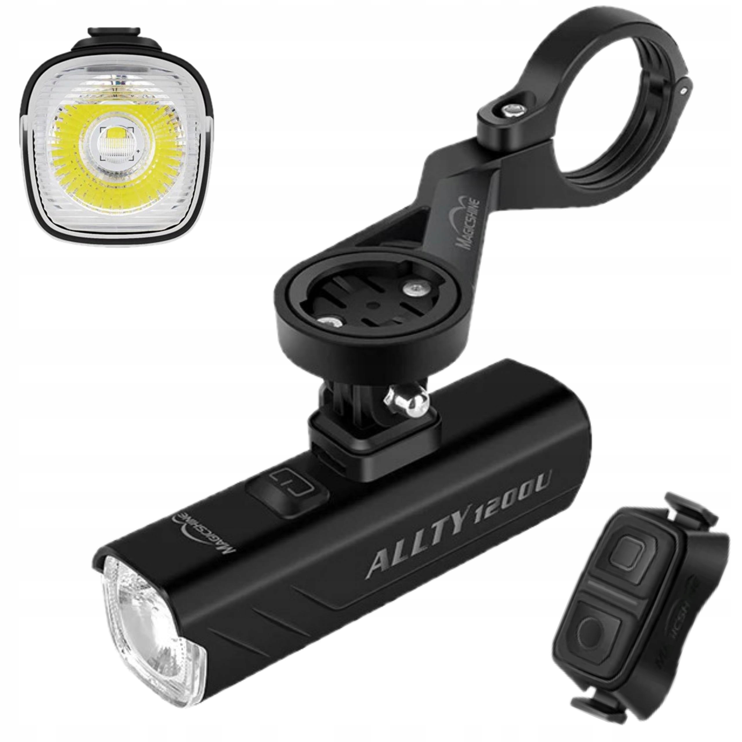 Přední světlo na kolo Magicshine Přední světlo Allty 1200U Usb s dálkovým ovládáním