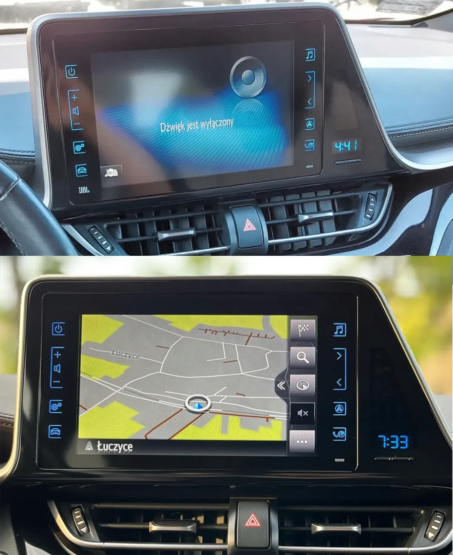 Mapa Toyota C-hr (2016-2019) Toyota Touch 2 Go 2025 Usb Kľúč