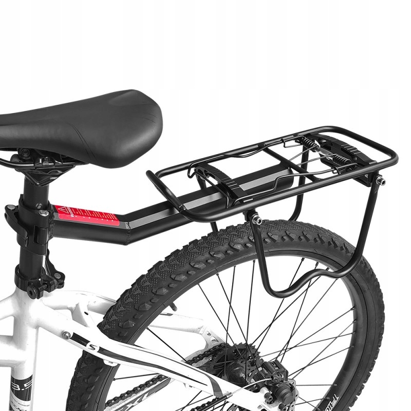 Bagażnik na sztycę podsiodłową ze wspornikami