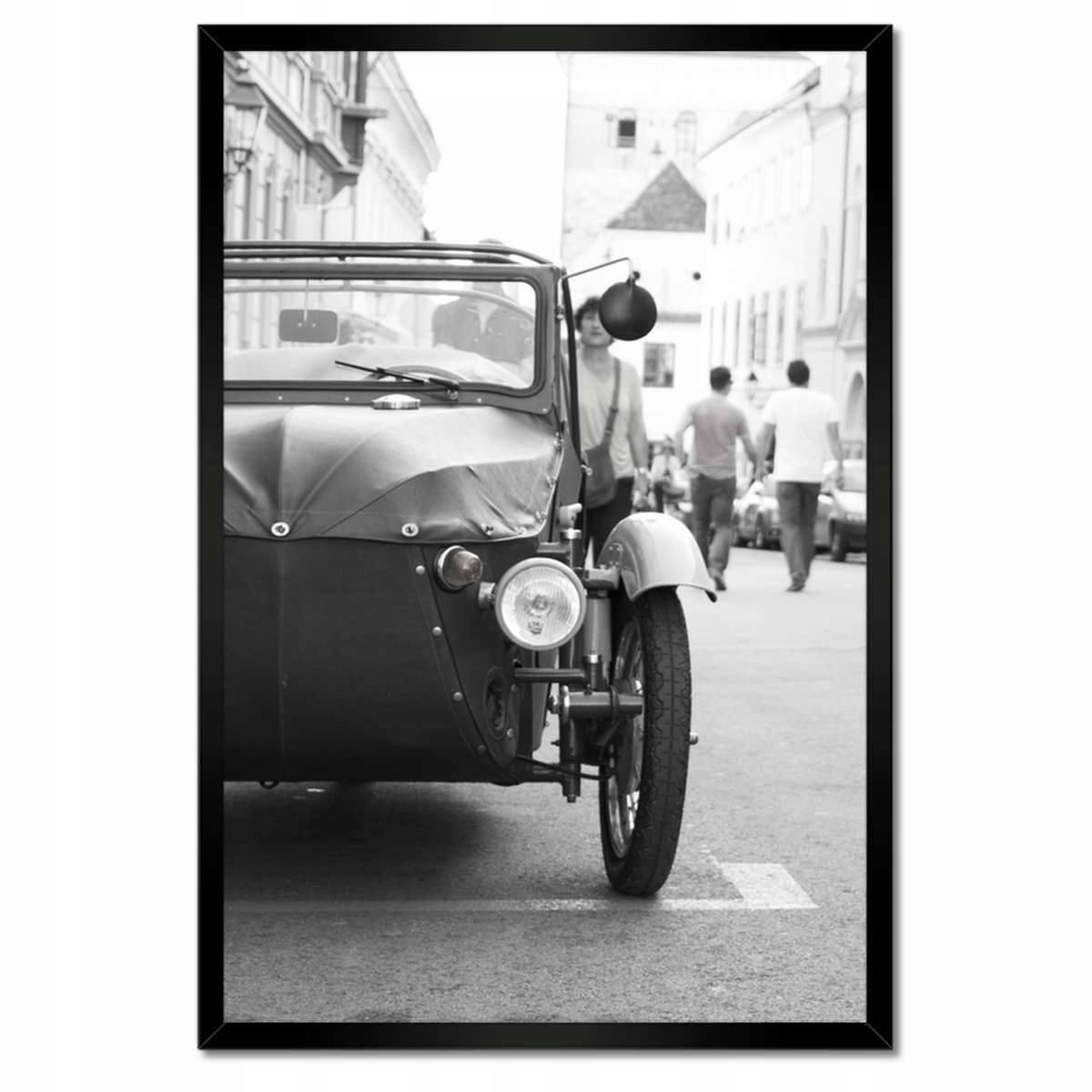 Plakáty v rámu 40x60 Motocykl tříkolka