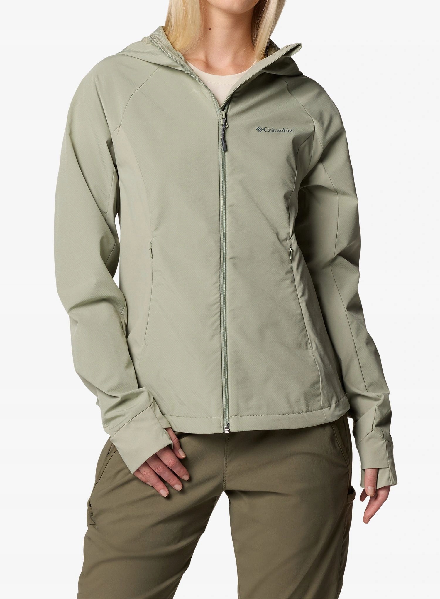 Dámská softshellová bunda Columbia Sweet As III Hooded Softshell safari Xs