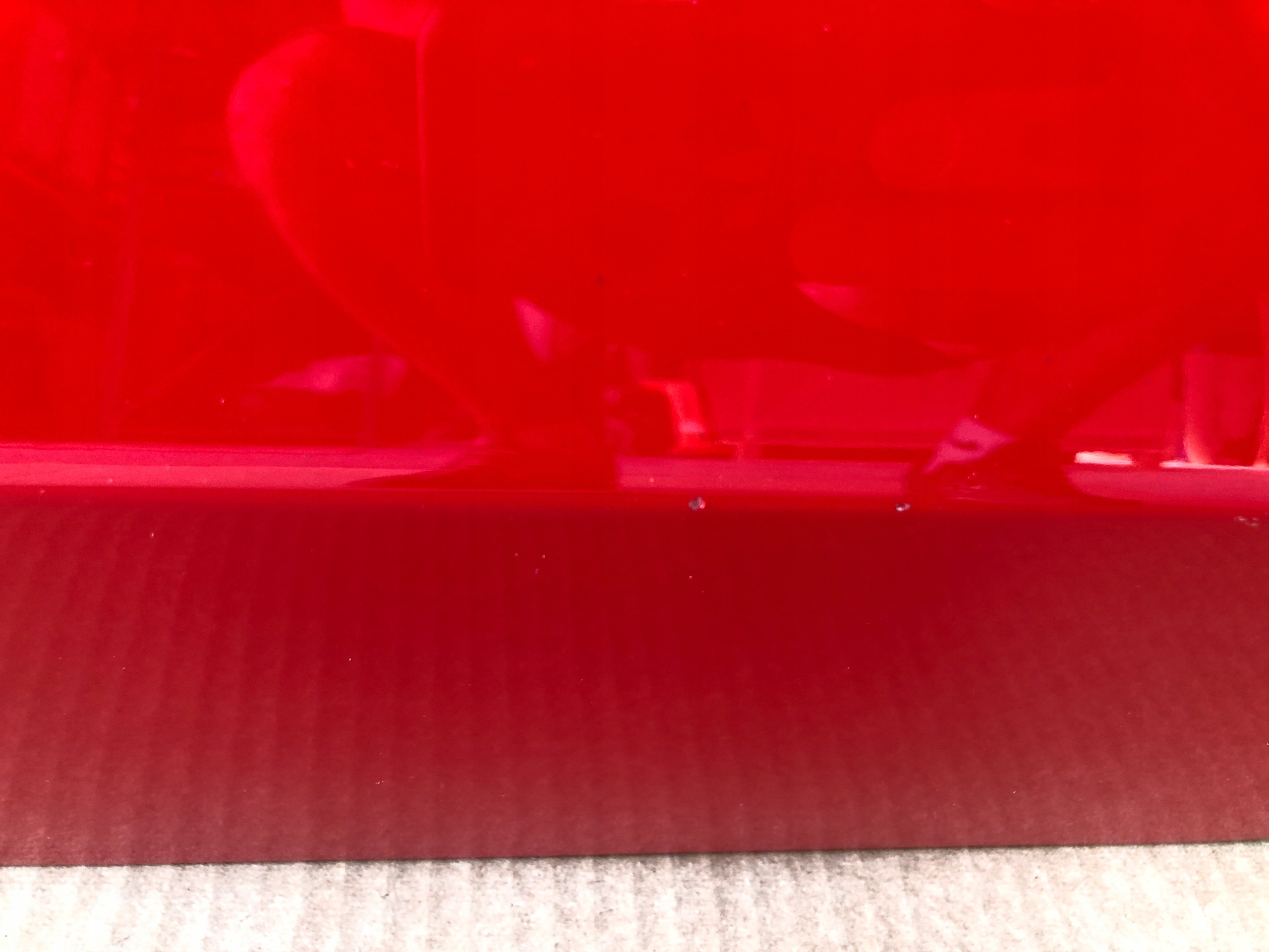 AUDI A3 8V7 CABRIO DRZWI LEWE PRZOD LZ3M Kolor czerwony