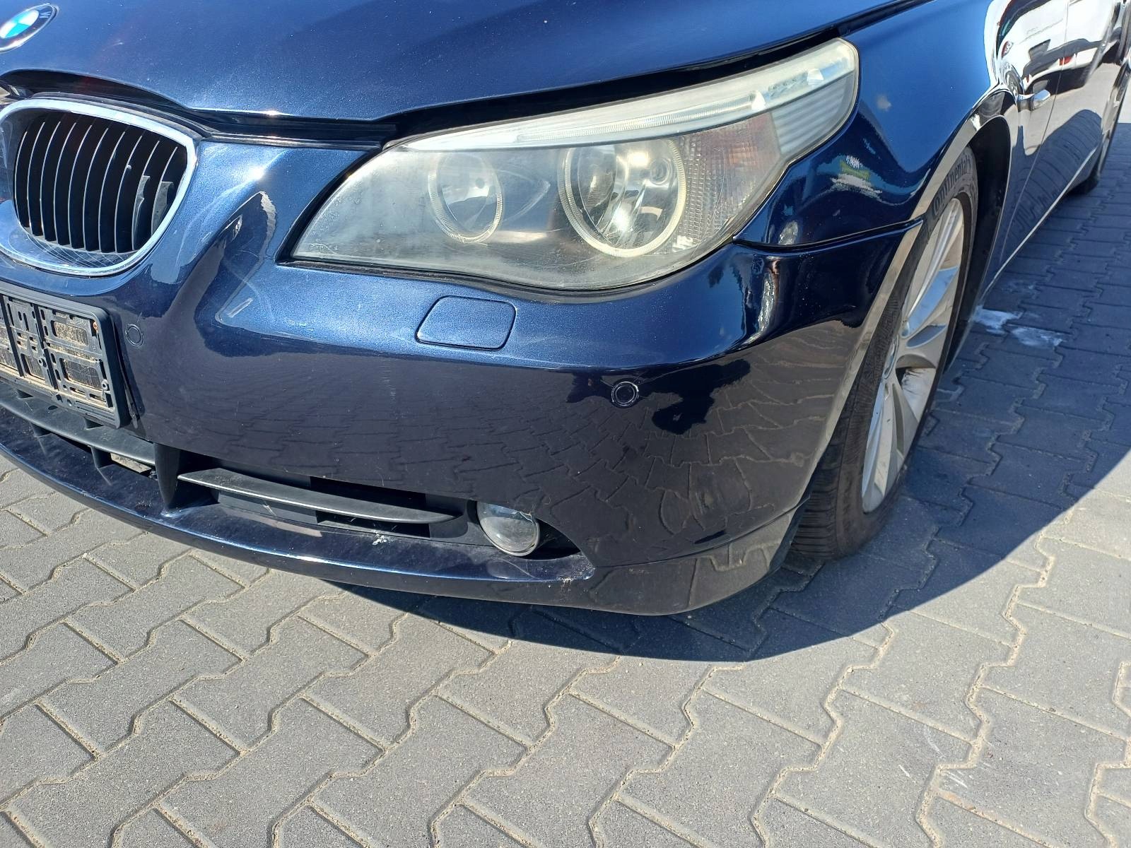 complete front bonnet bumper light fender BMW E61 525D 317/5