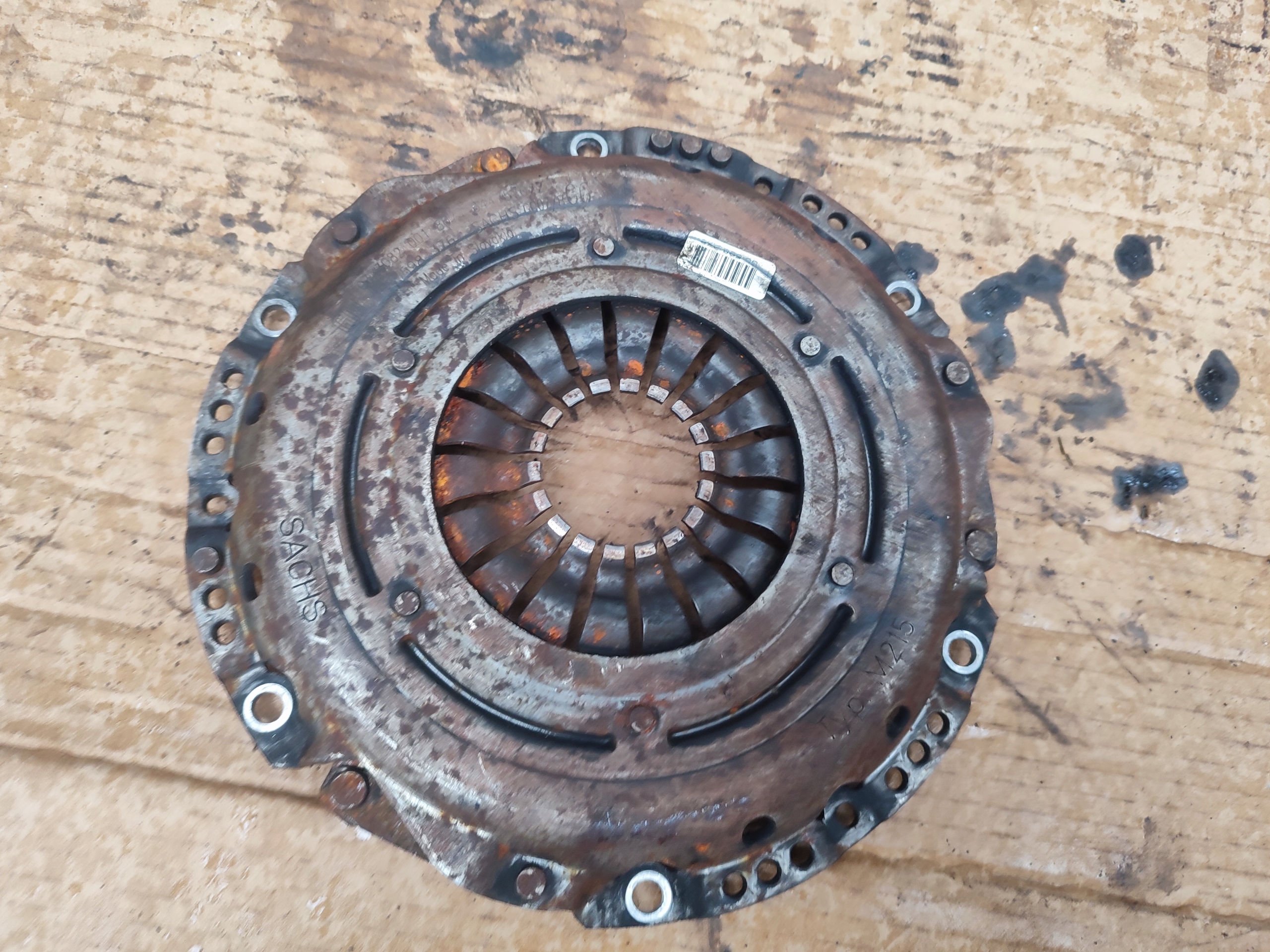 clutch running board Dwumasa Opel 1.6 TURBO 644757072