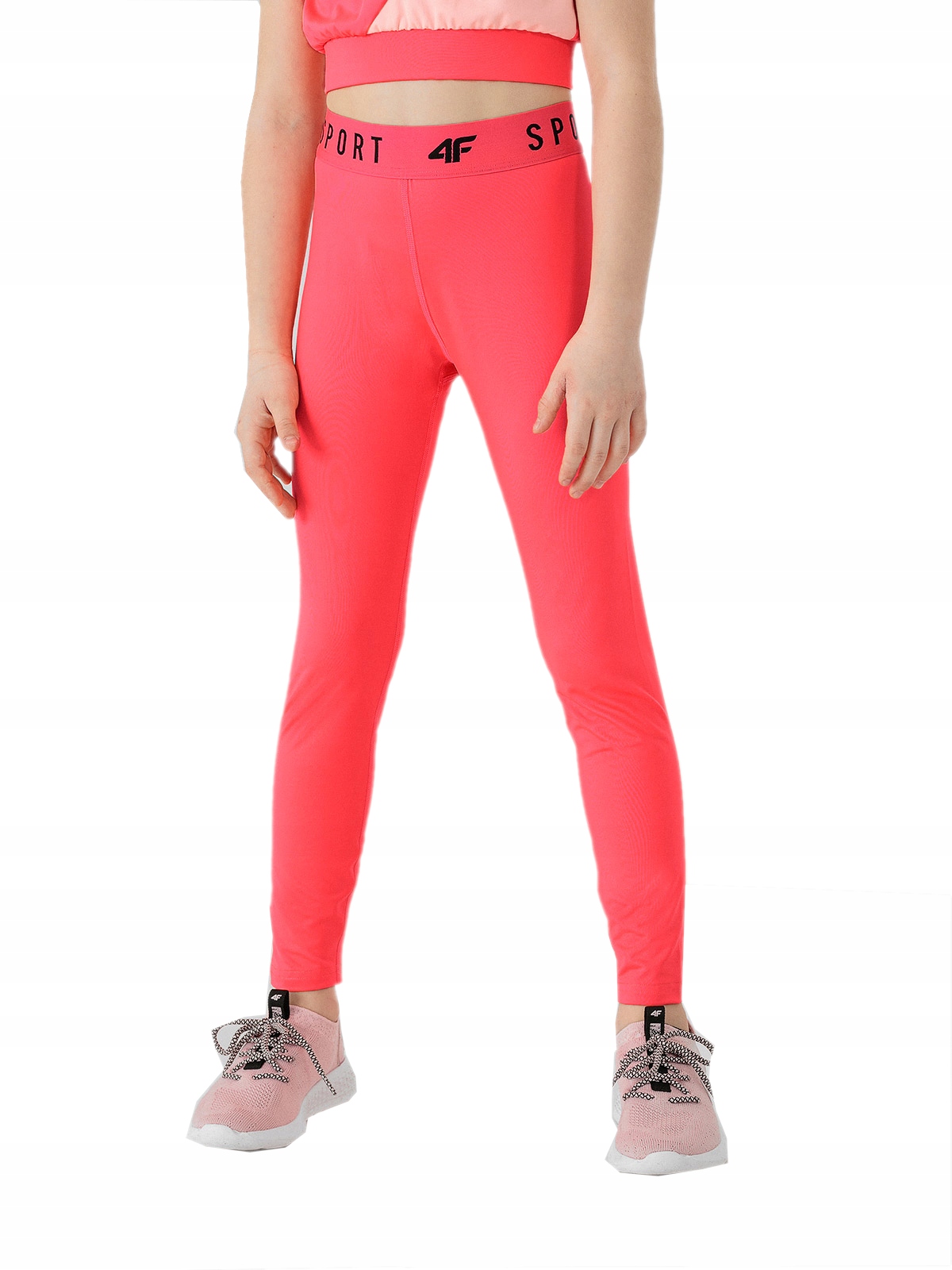 4F SPODNIE DZIEWCZĘCE FUNKCYJNE JSPDF002 134-140 Długość długie