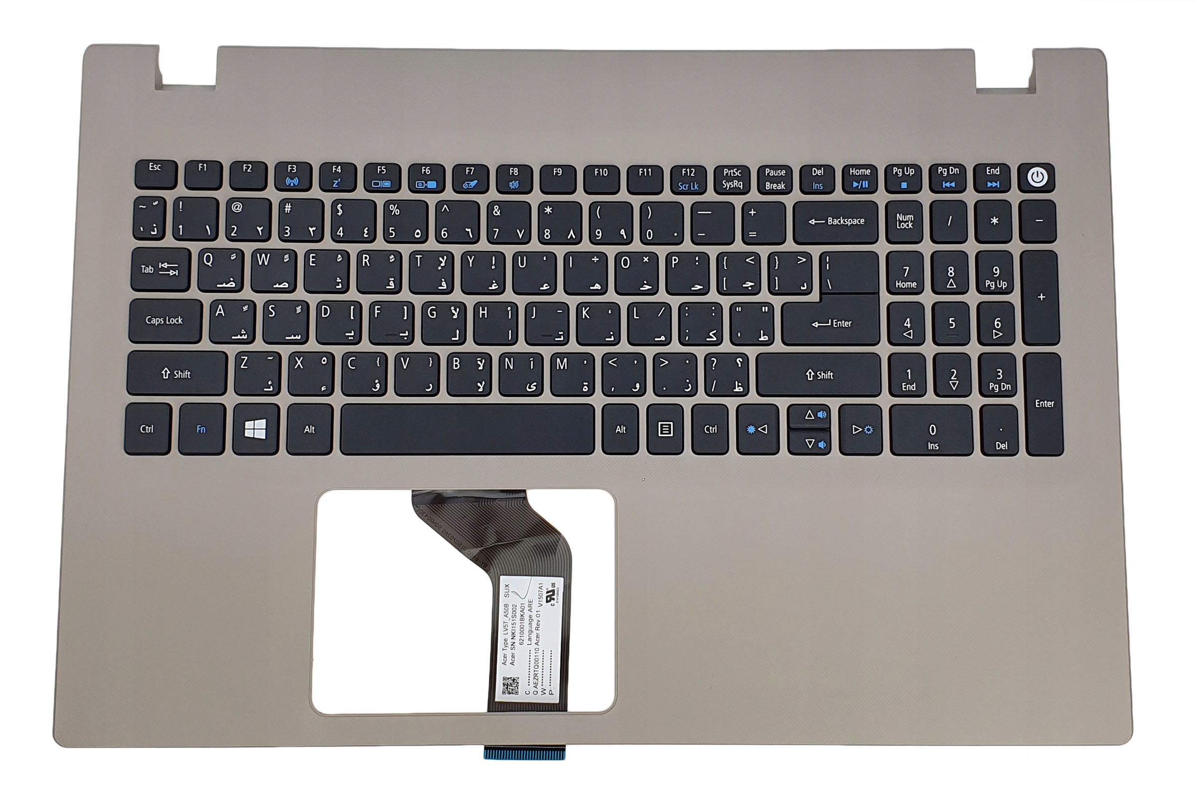 Nová Klávesnice Acer Aspire E5-522 E5-532 E5-552 E5-573 E5-574 N15Q