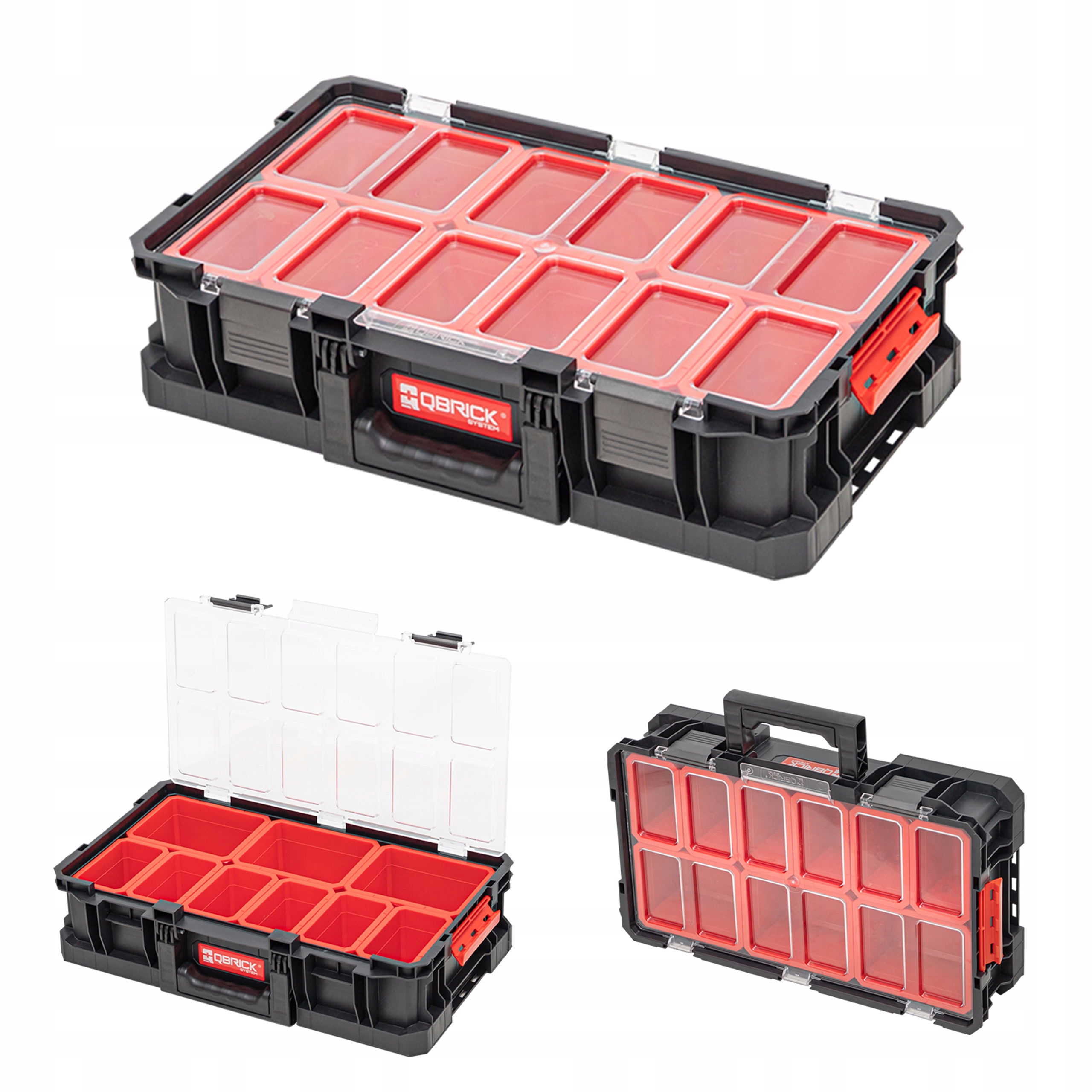 ORGANIZER NARZĘDZIOWY skrzynka MODUŁOWA 14,3L Qbrick System TWO Plus