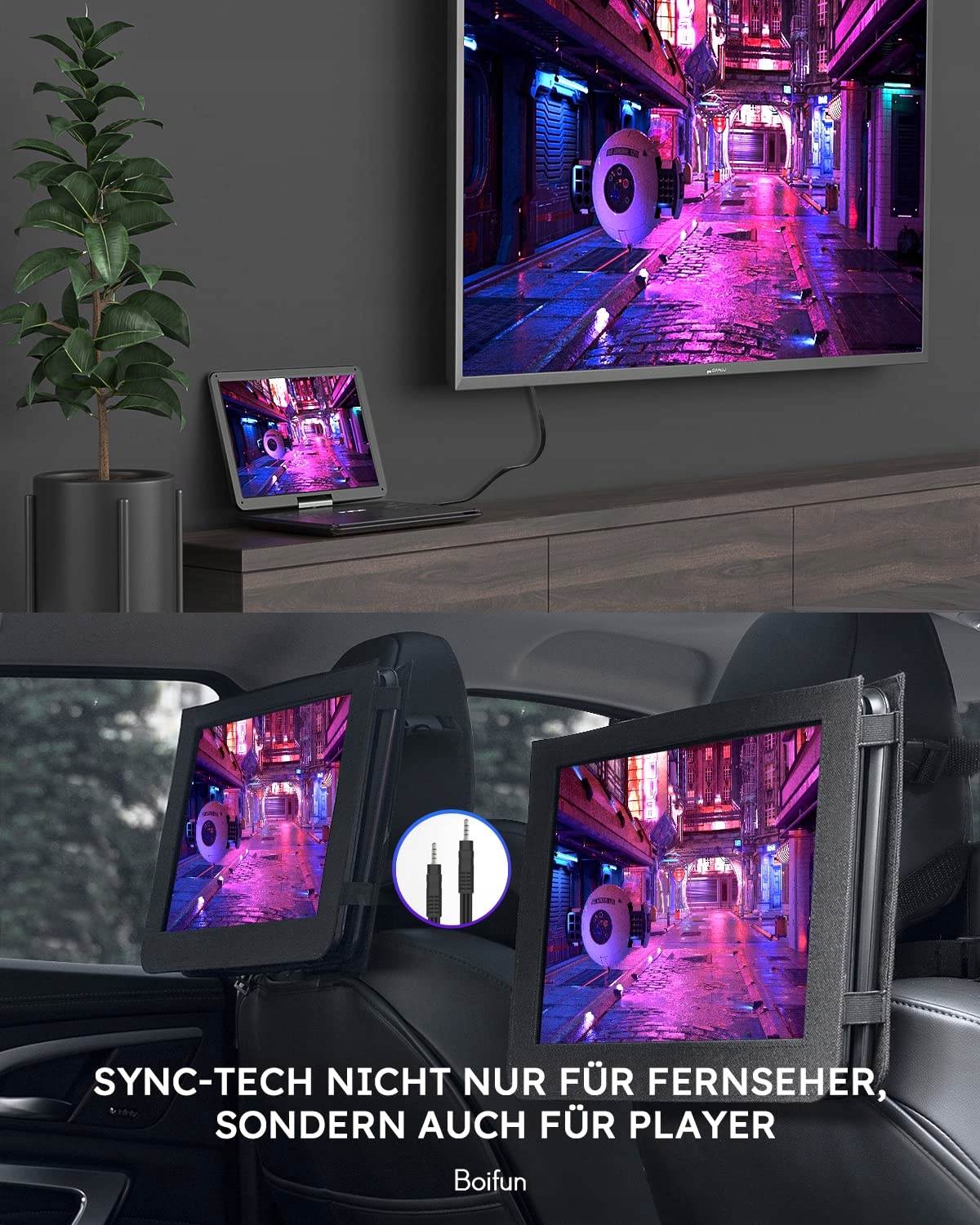 17.5" PRZENOŚNY ODTWARZACZ DVD KONSOLA GIER VIDEO Kolor czarny