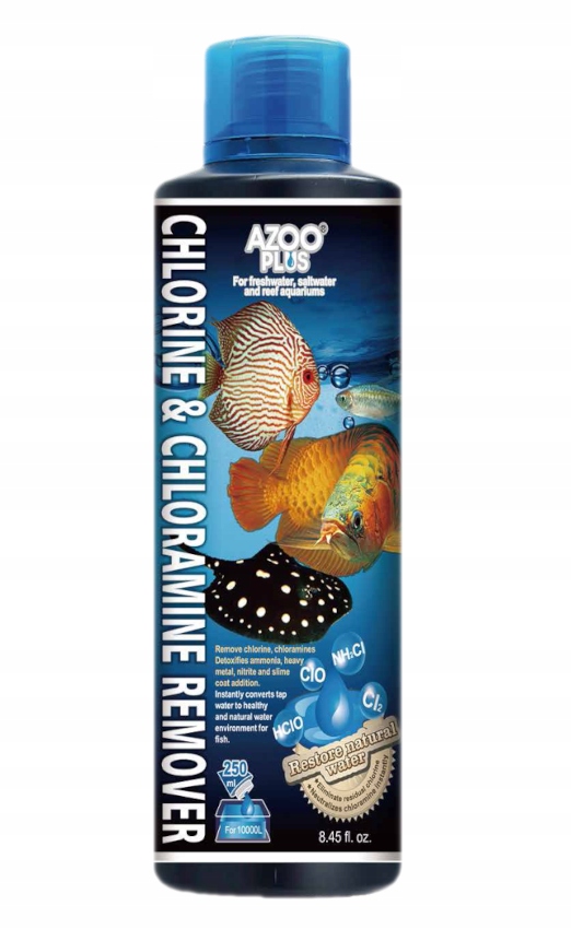 Azoo Chlorine Chloramine Remover 500ml Upravovač