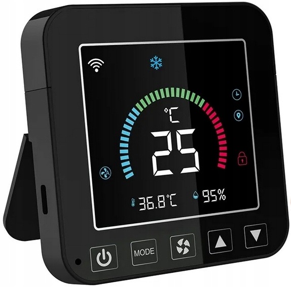Univerzální Ovladač Dálkového Ovládání Klimatizace Tuya WiFi Ir Teplota LCD