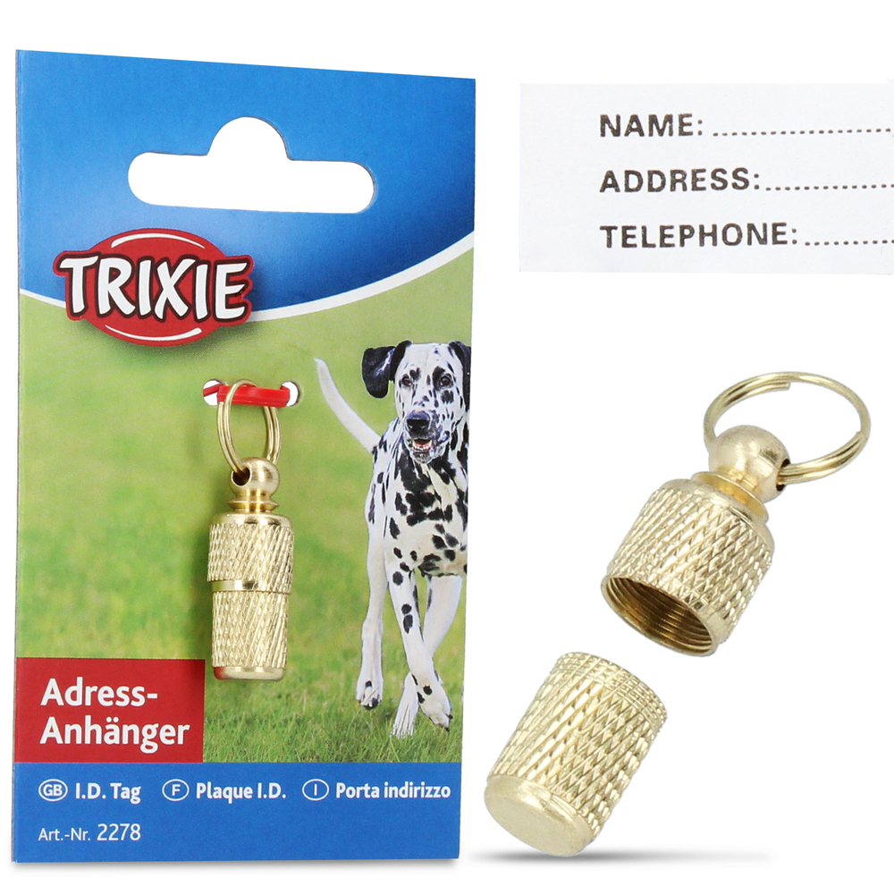 

Adresówka adresatka identyfikator zawieszka psa