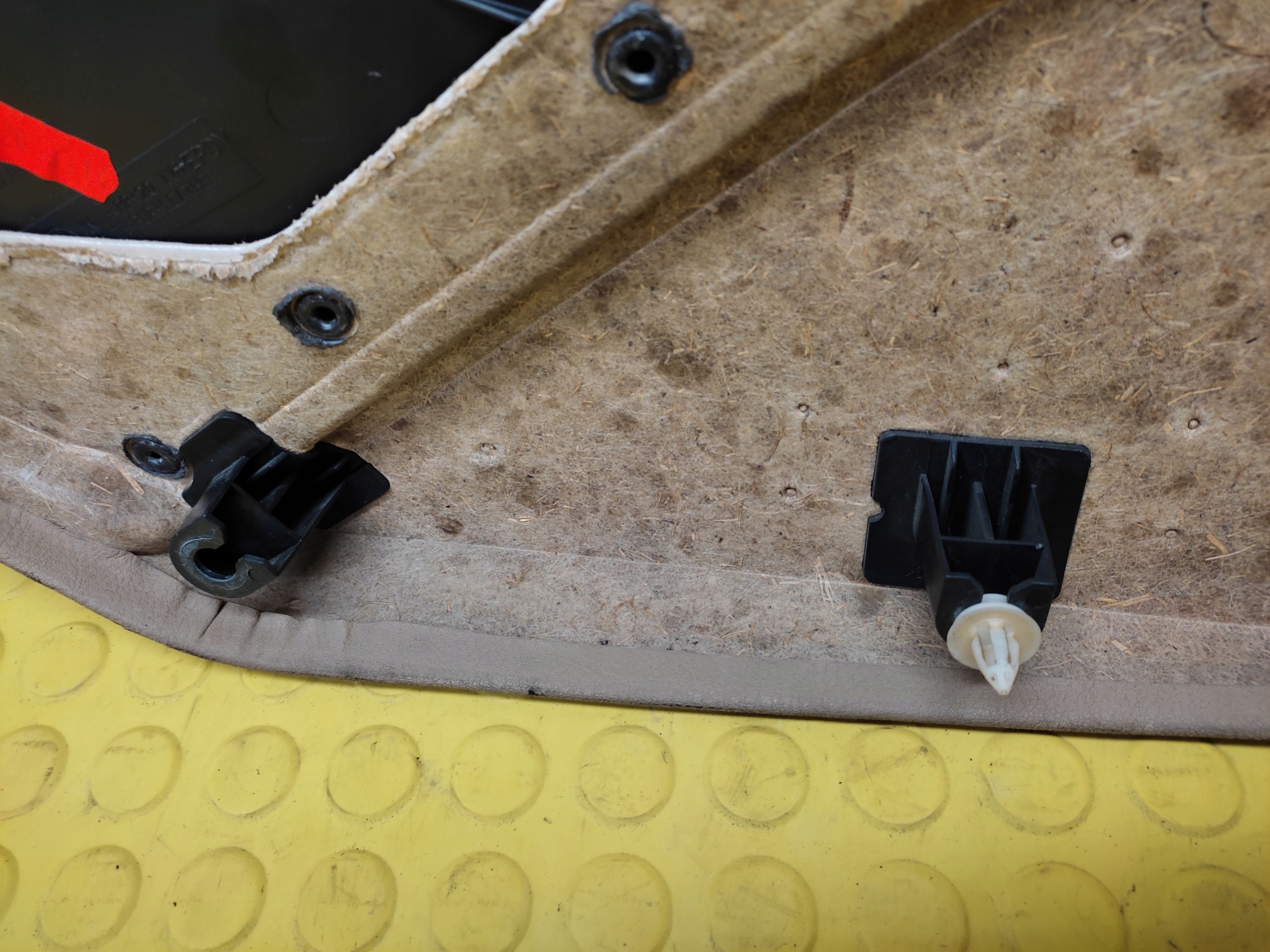 BMW E46 sedan upholstery door right rear part