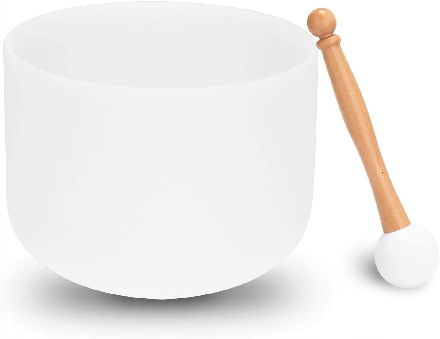 Křišťálová miska Zpívající 432 Hz Chakra Křemen Energysound 20 cm