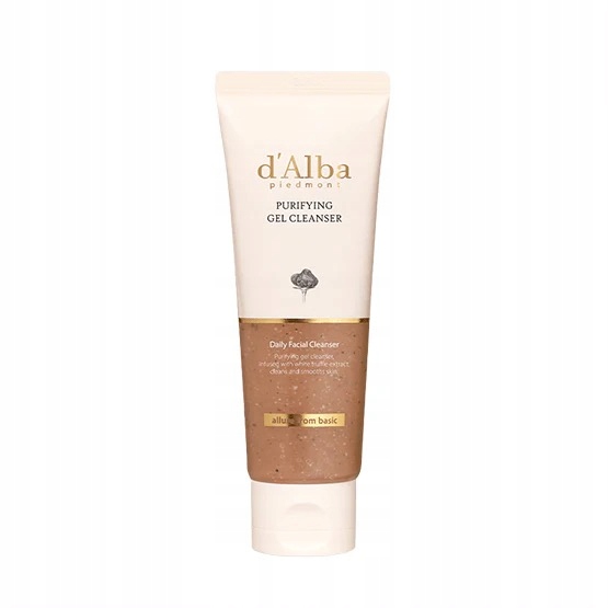 D'Alba Gel na mytí obličeje s mikroglanulkami z kaštanové slupky 80 ml