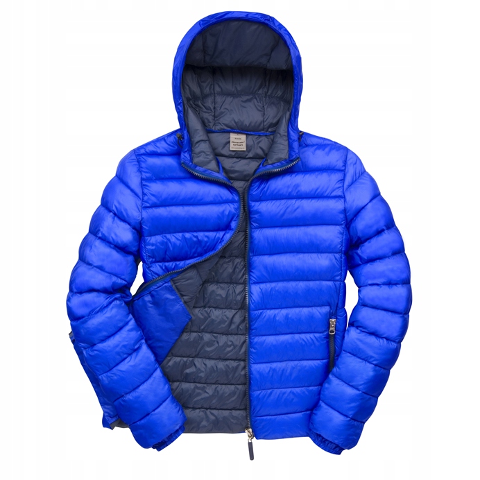 Pánská péřová bunda Snowbird s kapucí Tmavě modrá vel. M