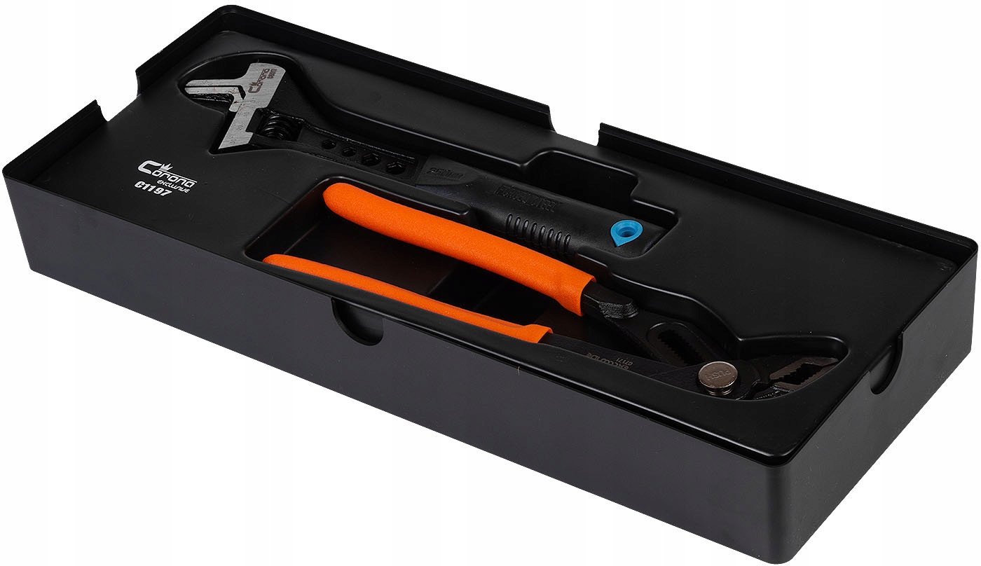 WKLAD SZCZYPCE NASTAWNE KLUCZ DO RUR 250 MM 2 ELEM Marka Corona Richmann