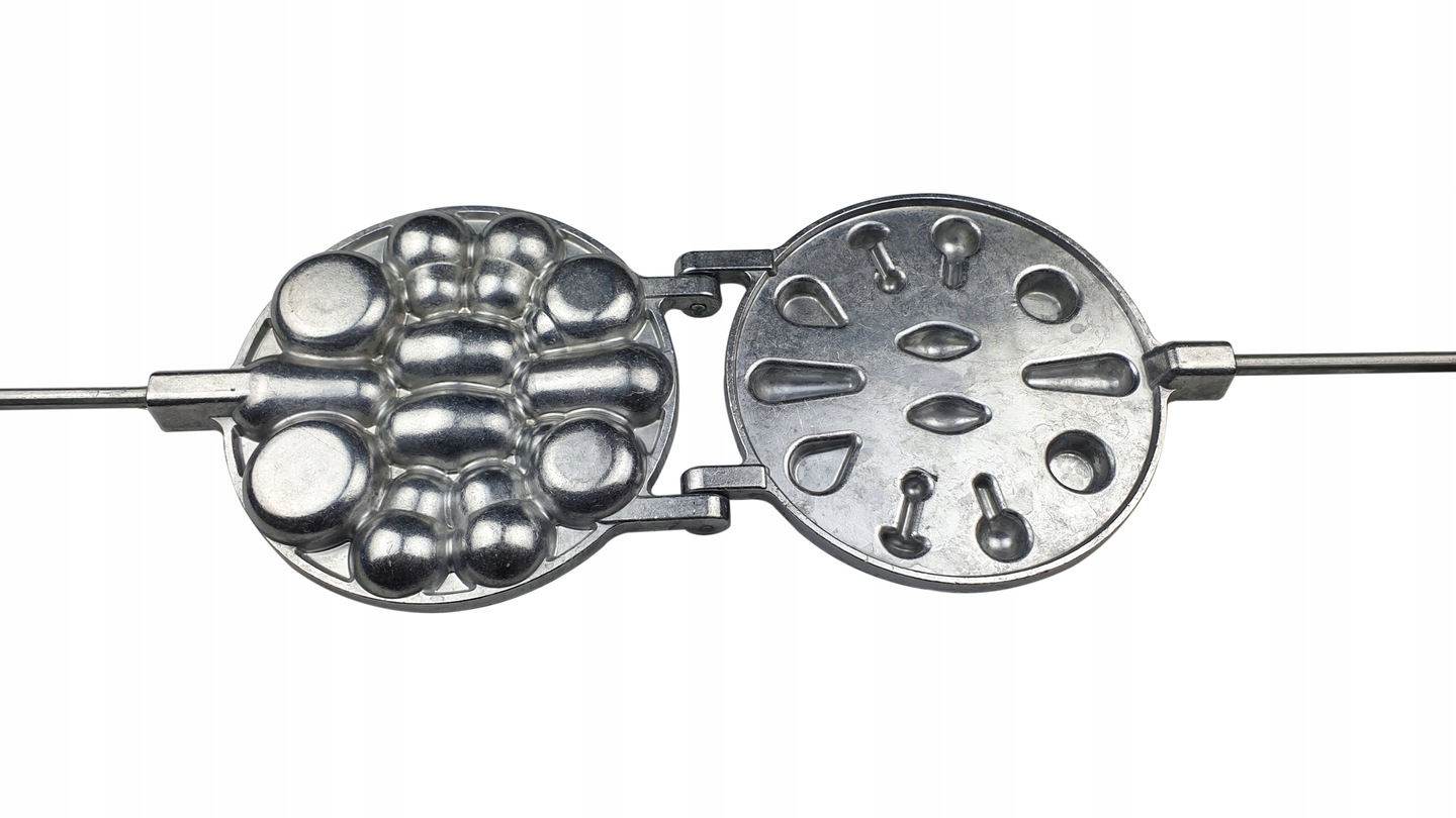 FORMA OPIEKACZ DO PIECZENIA RÓŻNYCH CIASTEK, MIX Kolor dominujący srebrny/szary