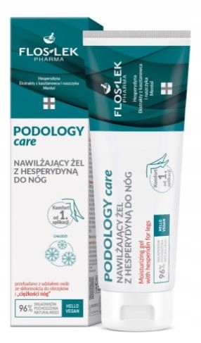 FLOSLEK Podology Care Żel do nóg z hesperydyną 80g