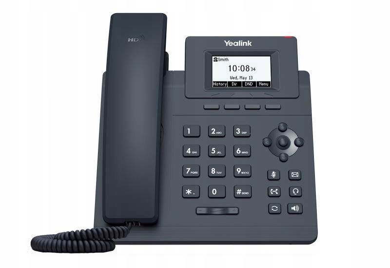 Yealink SIP-T30P Sip telefón, PoE, 2, 3" 132x64 nepodsv. LCD, 1 x Sip úč.…