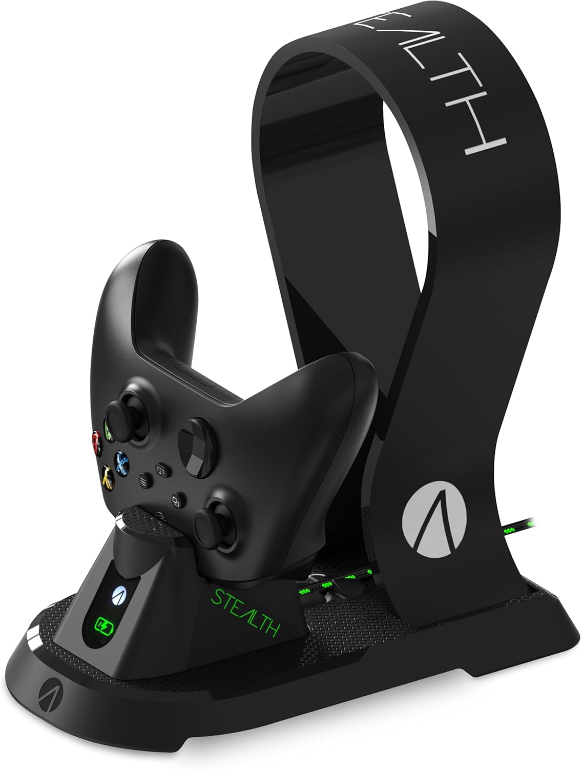Stealth SX-C60 czarna stacja ładująca ze stojakiem na słuchawki do XS X/S