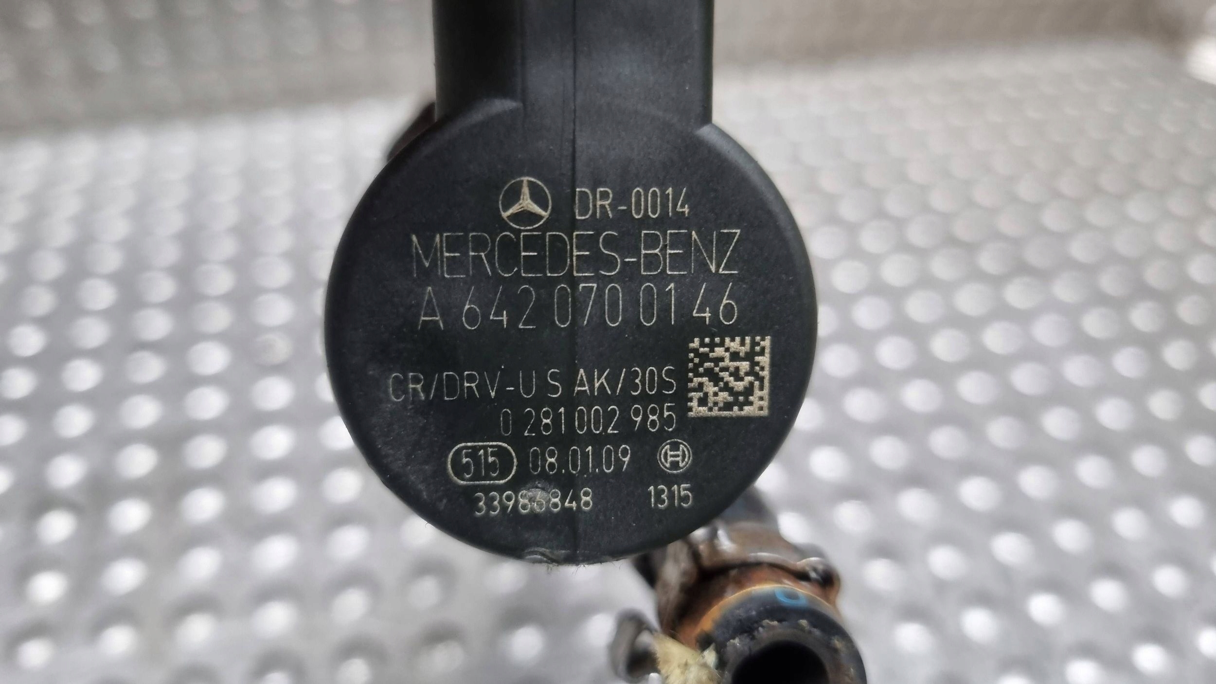 injection ramp sensor A6420702995 MERCEDES W207 W212 W219 W906 3.0 CDI