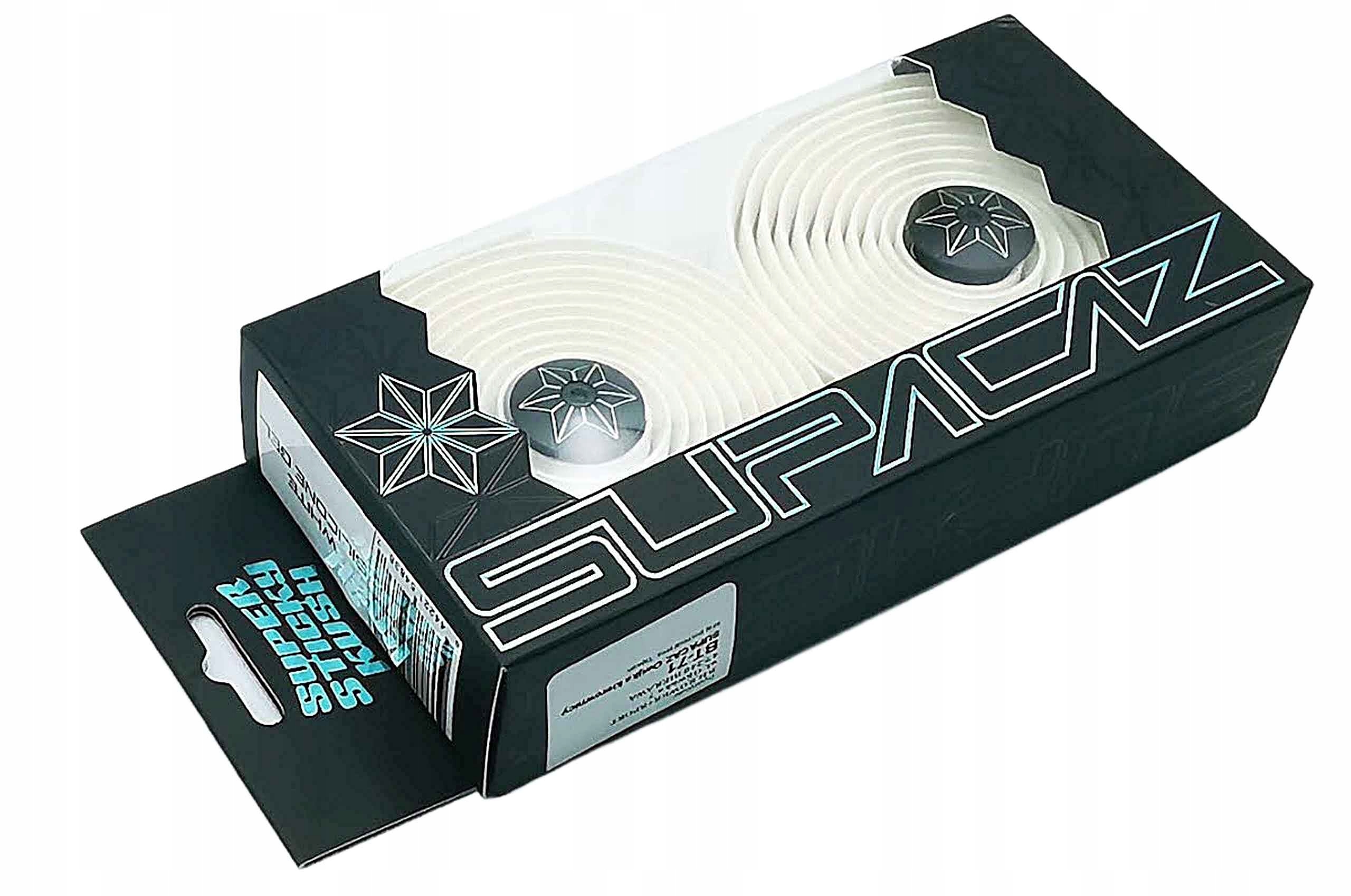 Supacaz Silicone Gel Owijka Rowerowa Biała Oryginalna