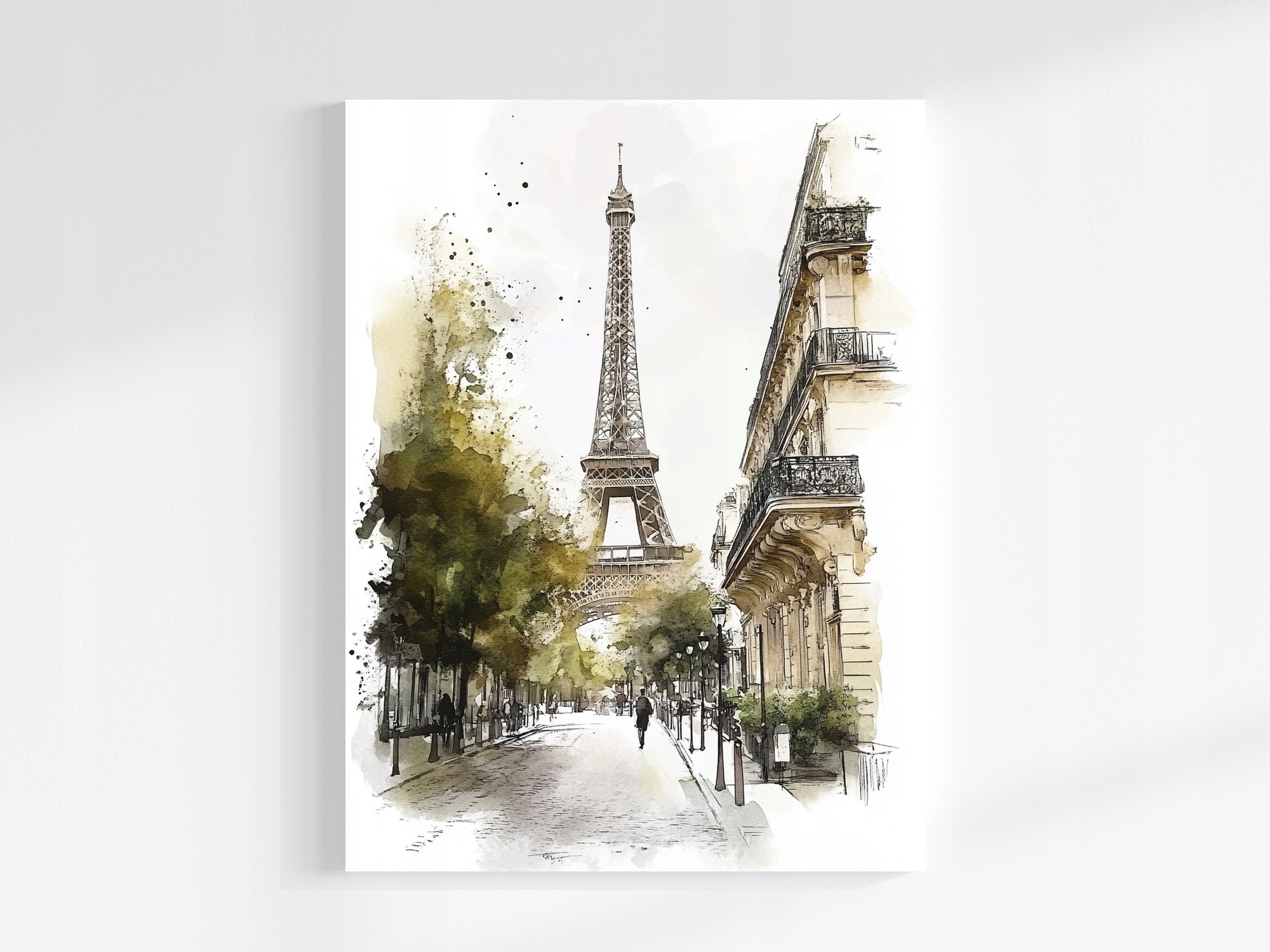 Obraz Na Plátně Canvas Architektura Město Paříž Eiffelova Věž 75x100