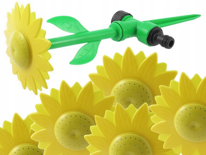 ZRASZACZ OGRODOWY SŁONECZNIK PODLEWAK OGRODOWY DO PODLEWANIA OGRODU EAN (GTIN) 7654547544