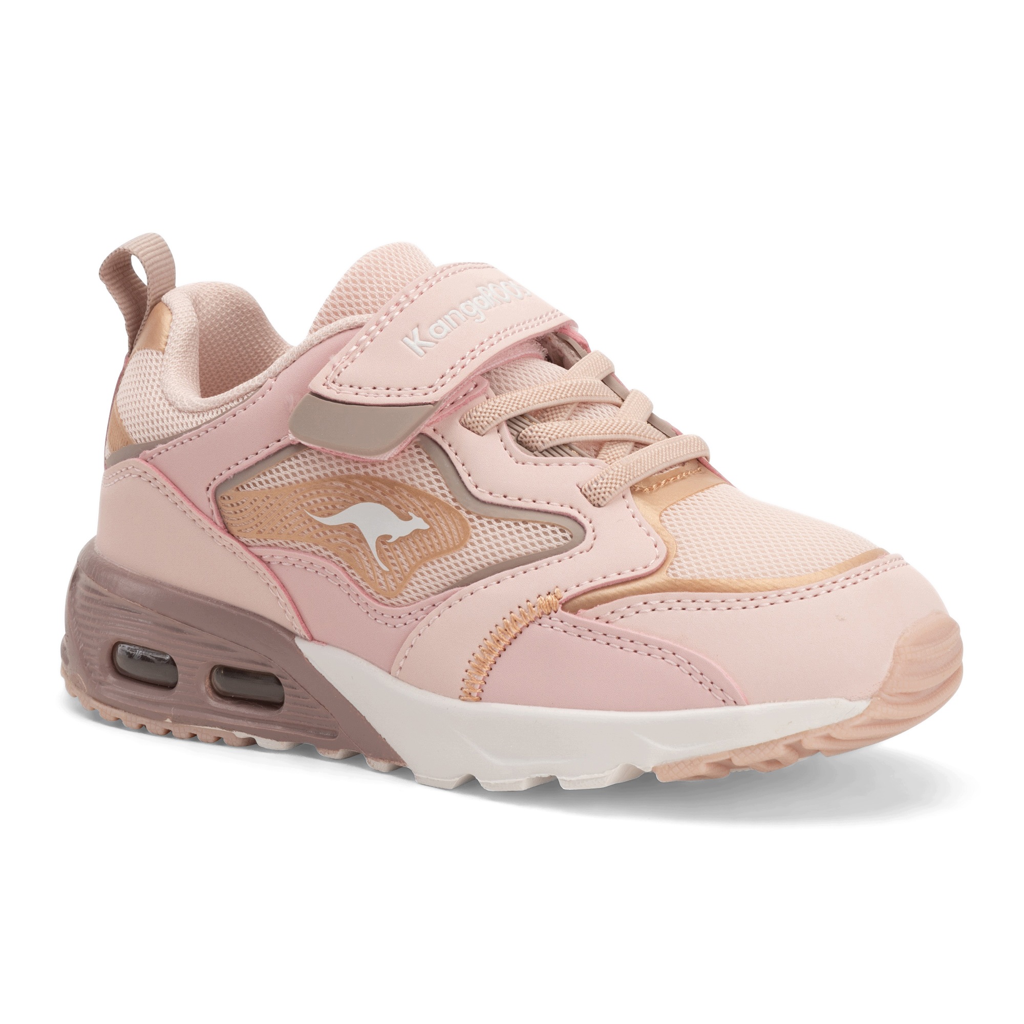 Buty dziecięce KangaROOS KX-Count Ev frost pink/sphinx