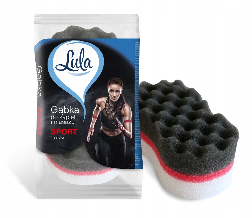 Lula Gąbka do Kąpieli i Masażu SPORT Duża