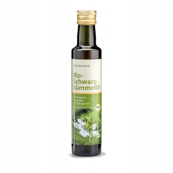 Krauterhaus Sanct Bernhard Bio olej z černého kmínu setého (250 ml)