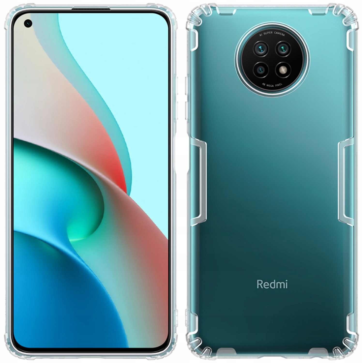 Etui Nillkin do Xiaomi Redmi Note 9T bezbarwne