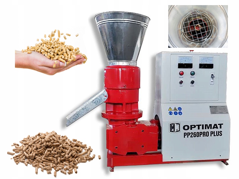 PELECIARKA GRANULAT PASZY PELETU OPTIMAT PP360PRO