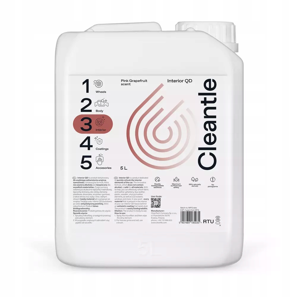 Cleantle Interior Qd 5L