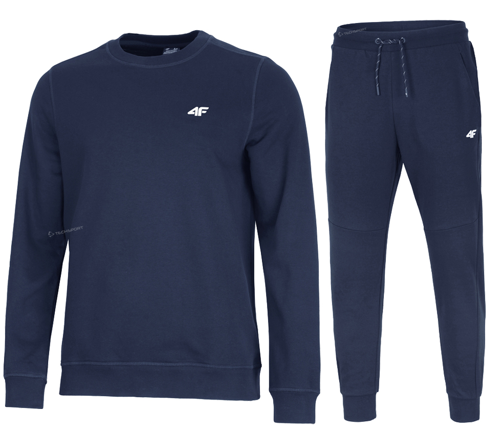 4F Męski Dres Bawełna Komplet Bluza Spodnie rozm XXL
