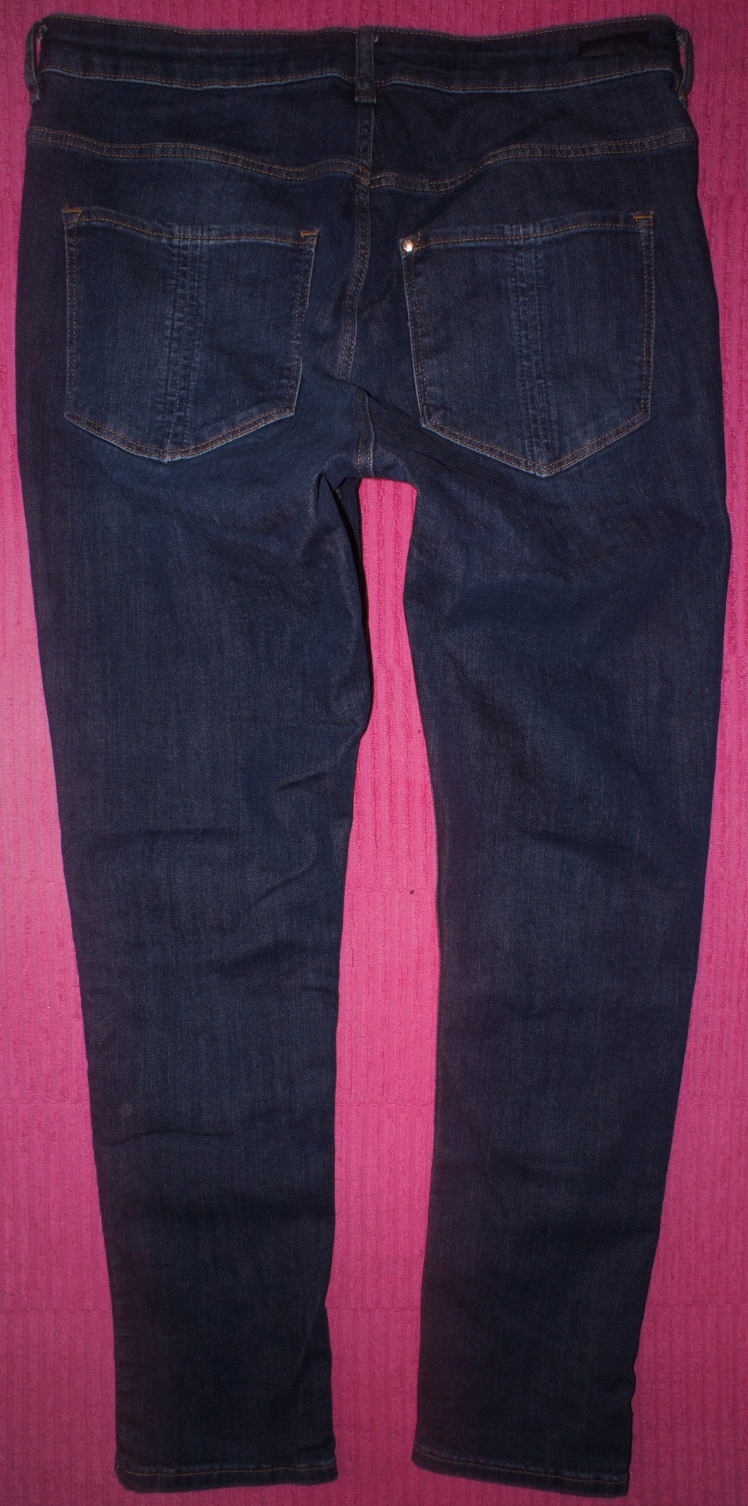 H&M skinny - JEANSY RURKI 7/8 WYŻSZY STAN W34L32 Rozmiar 34/32