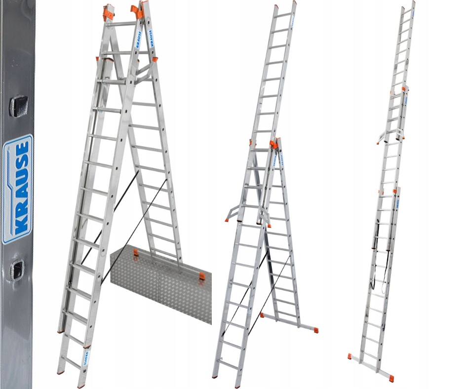 Drabina Tribilo Krause na schody 3x12 9,30 m