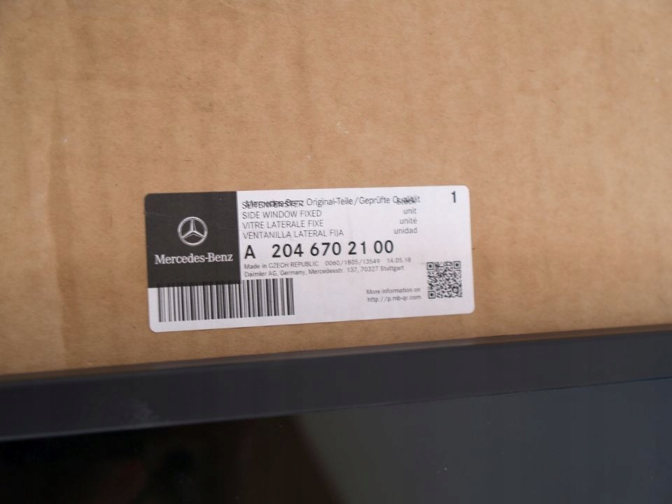 Mercedes GLK window left rear left rear part 08-15r A2046702100