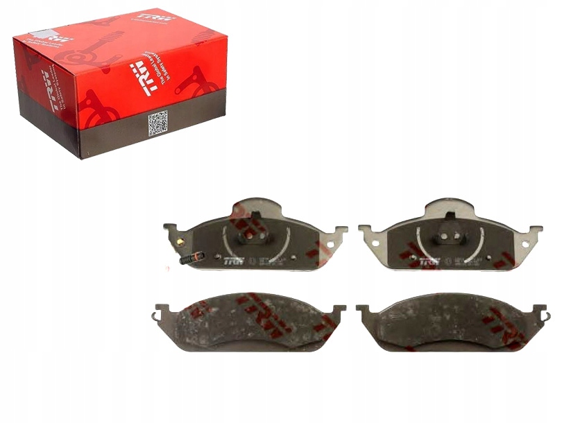 Brzdové Destičky Mercedes Přední W163 ML Trw Asistent Kolize #34