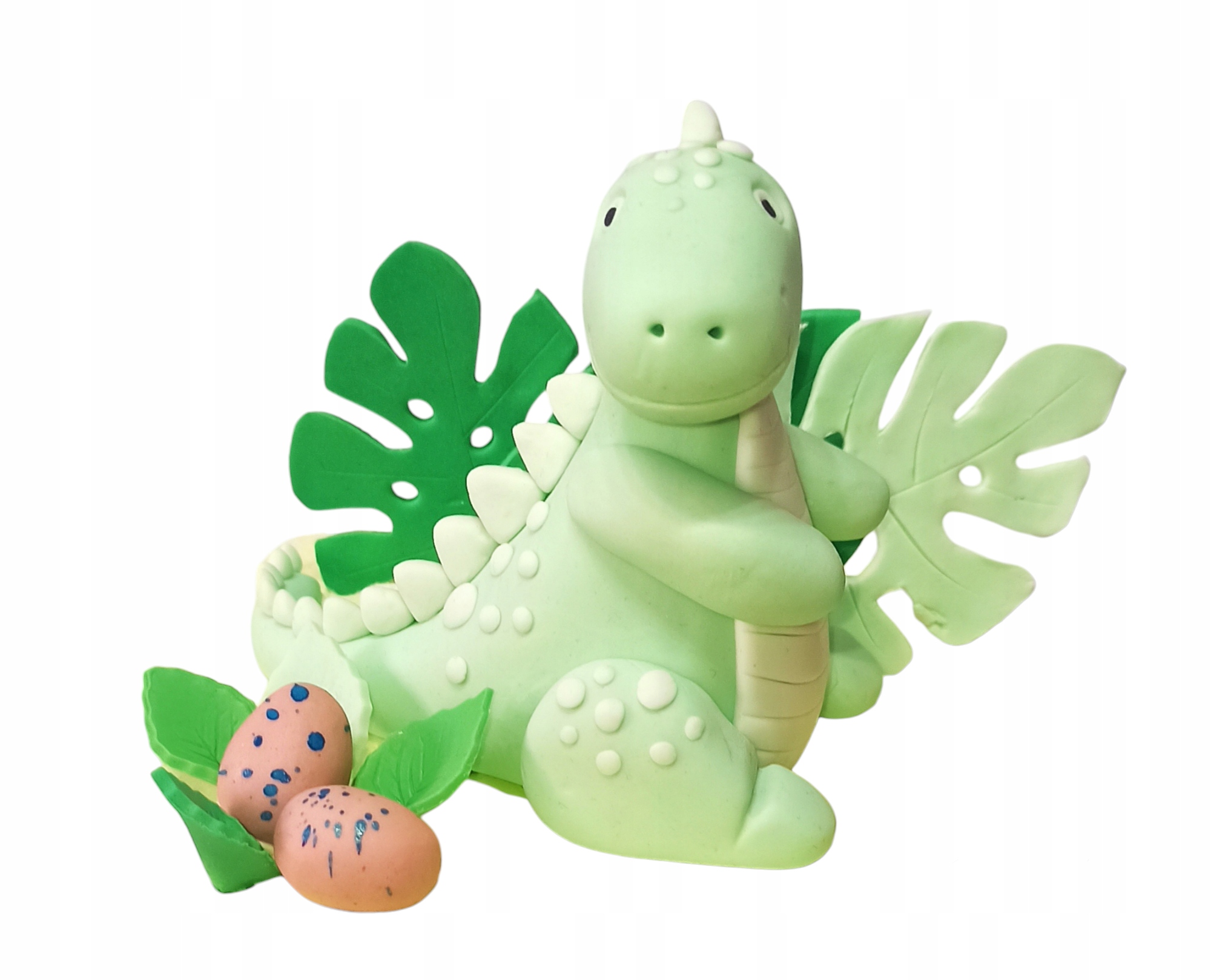 Figurka na tort dinozaur z masy cukrowej