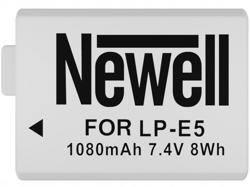 

Akumulator Newell 1080 mAh do Canon LP-E5