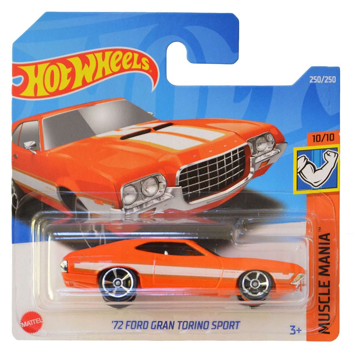 

Hot Wheels Auto Ford Gran Torino Sport '72 Orange