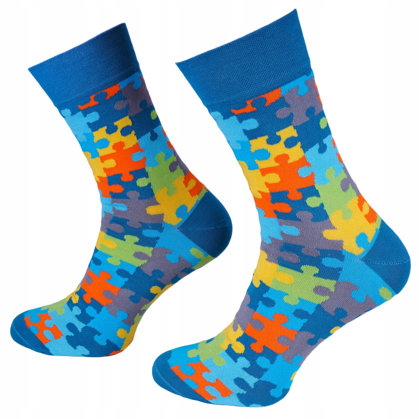 

Skarpety Męskie Kolorowe Colorful Puzzle r.39-42