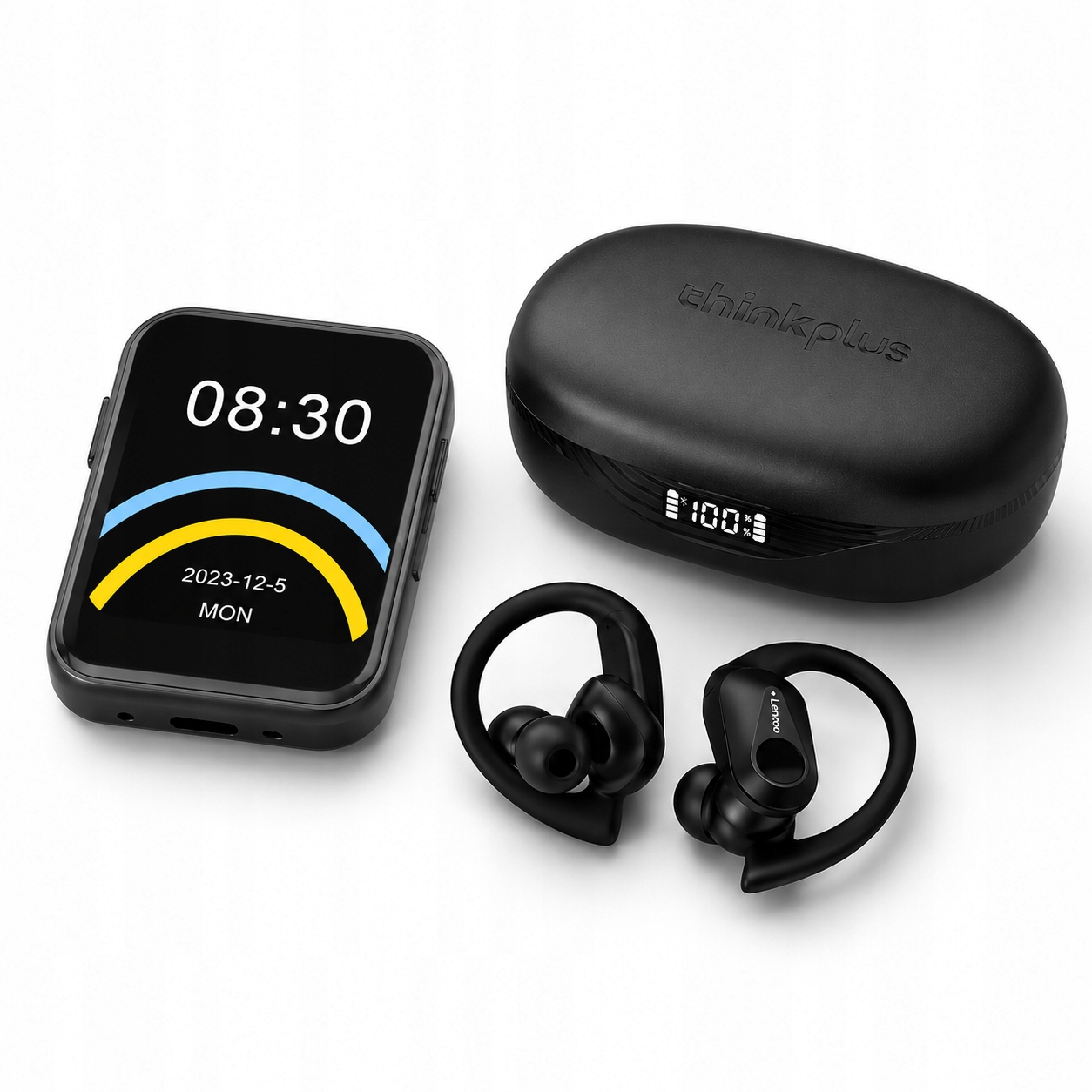 Sada Bluetooth MP3 přehrávače 8 Gb Sportovní sluchátka Tws