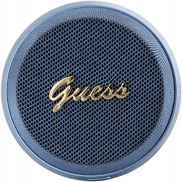 GUESS GŁOŚNIK BLUETOOTH GUWSC3ALSMB STAND MAGNETIC SCRIPT METAL NIEBIESKI Marka Guess