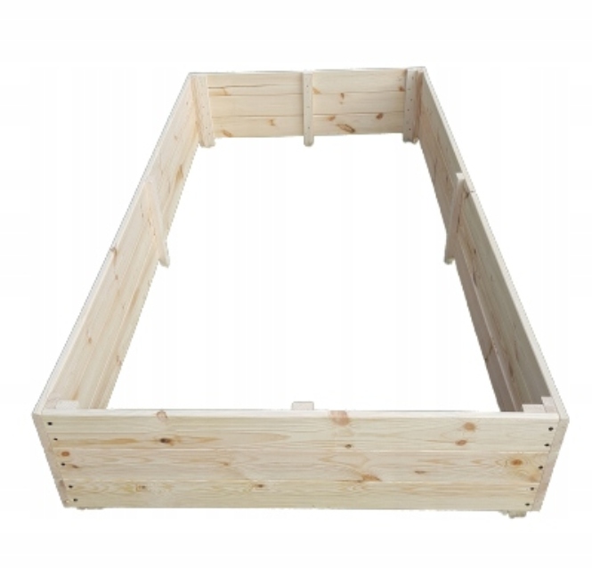 WARZYWNIAK ZIELNIK INSPEKT SKRZYNIA 120x60x30 DREWNIANY EKO WYSOKI Marka bez marki