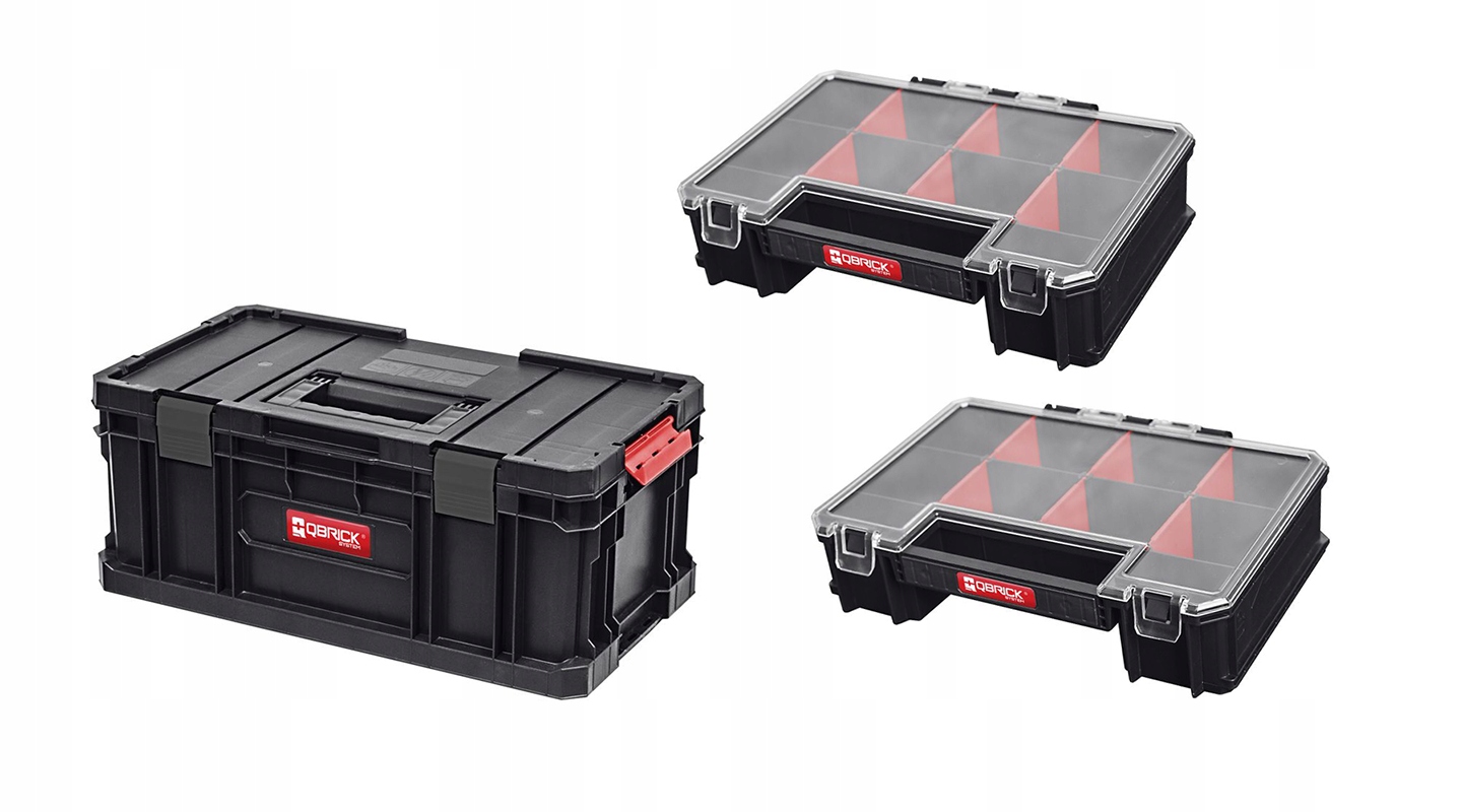 QBRICK SYSTEM TWO TOOLBOX + 2X ORGANIZER MULTI