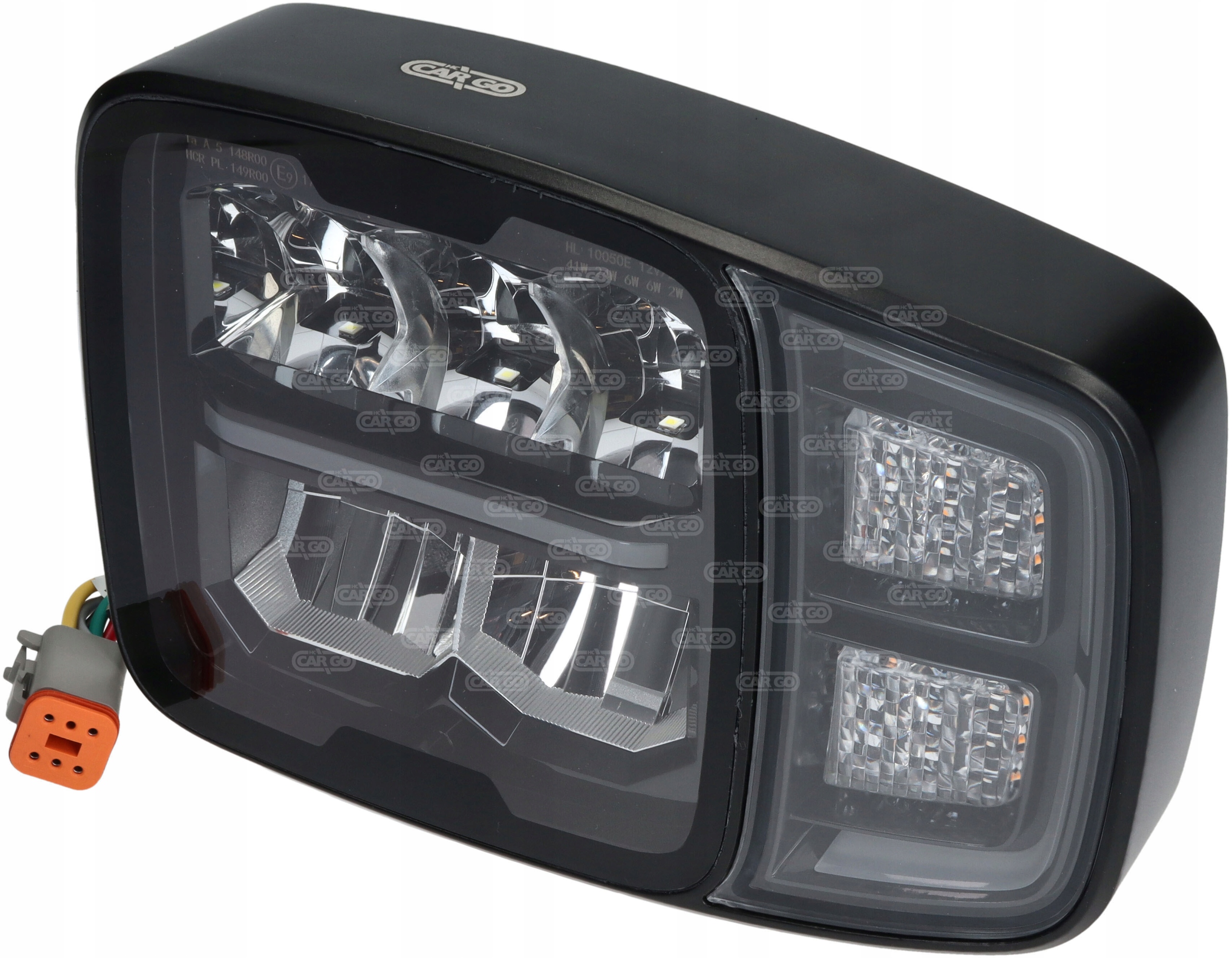 172338 - ФАРА ПЕРЕДНЯЯ СВЕТОДИОДНАЯ 12/24 ОМОЛОГАЦИЯ ПРАВАЯ